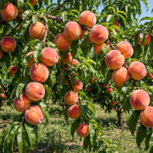 Grafted peach